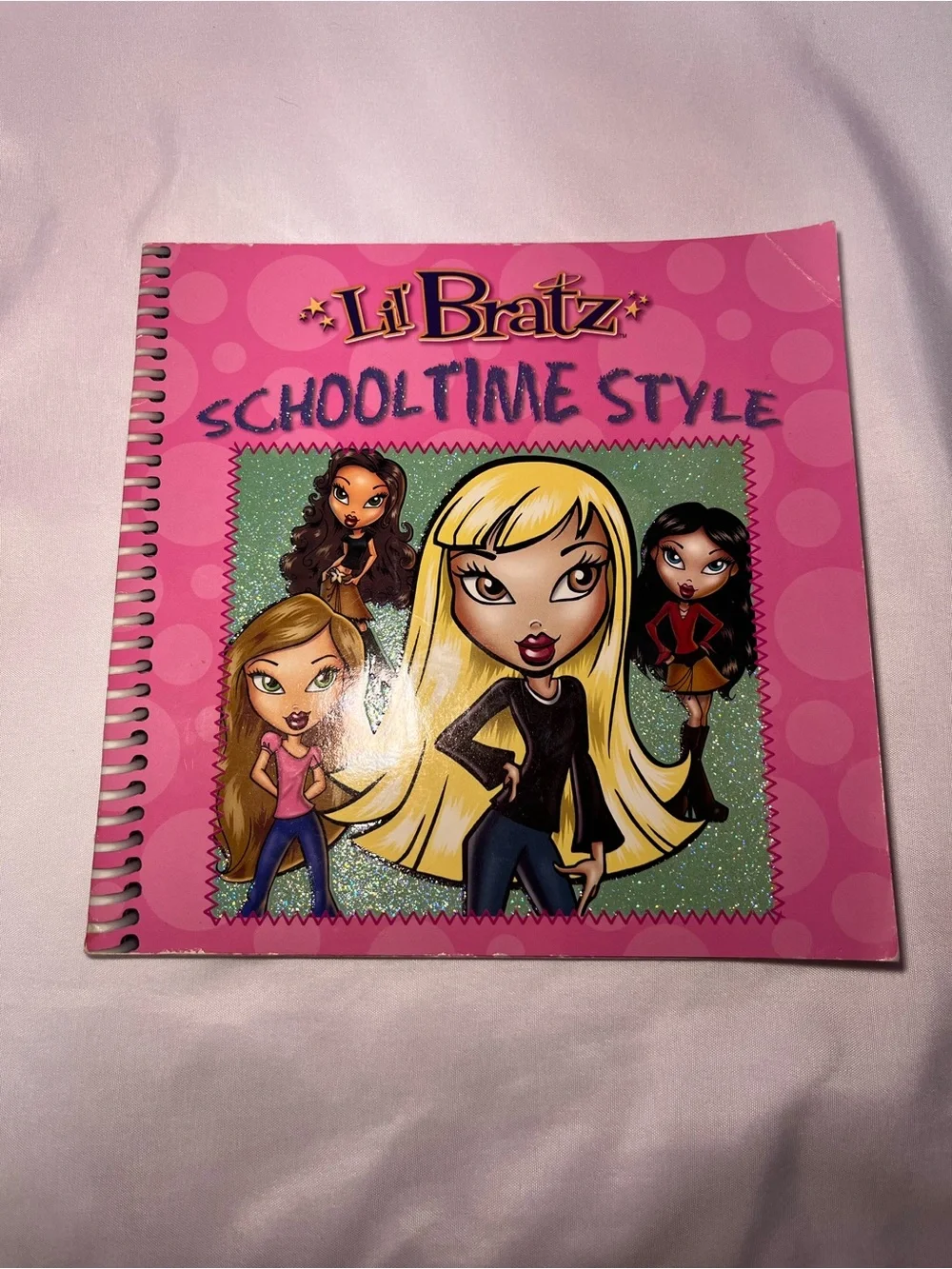 Vintage Lil’ Bratz SchoolTime Style Activity Book 2004 Paperback First Edition